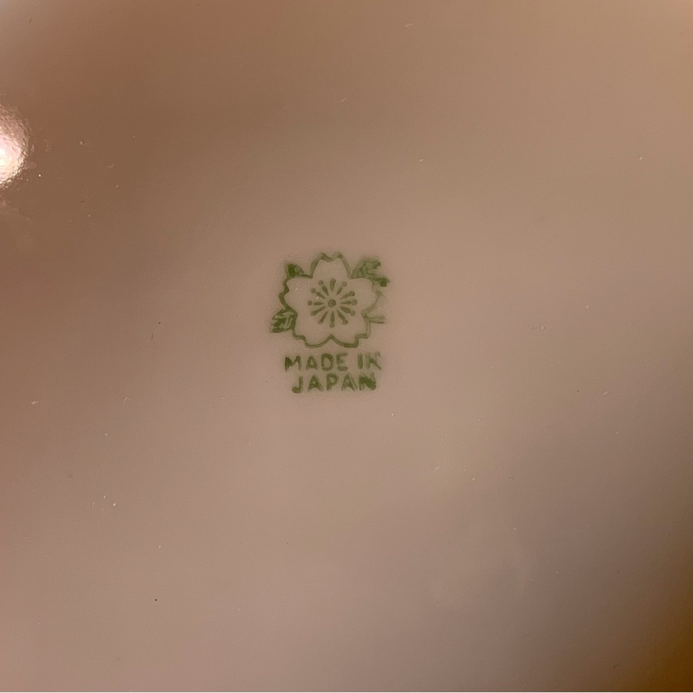 Antique/Vintage 1920’s Hand Painted Noritake Japan Lusterware Poppies Rice Bowl - Picture 7 of 7
